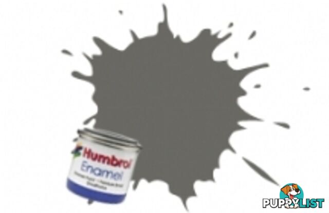 224   HUMBROL ENAMEL PAINT DARK SLATE GREY MATT - HUMBROL