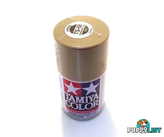 TS-68   TAMIYA ACRYLIC SPRAY PAINT  WOODEN DECK TAN - TAMIYA PAINTS &amp; Accessories