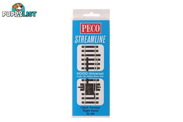 PECO SL84 R/H CATCH TURNOUT - PECO