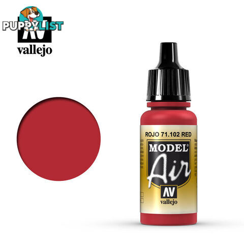 VALLEJO MODEL AIR ACRYLIC PAINT RED RLM 23 71102 - VALLEJO