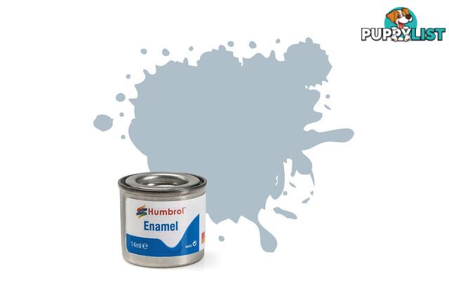 127   HUMBROL ENAMEL PAINT US GHOST GREY SATIN - HUMBROL