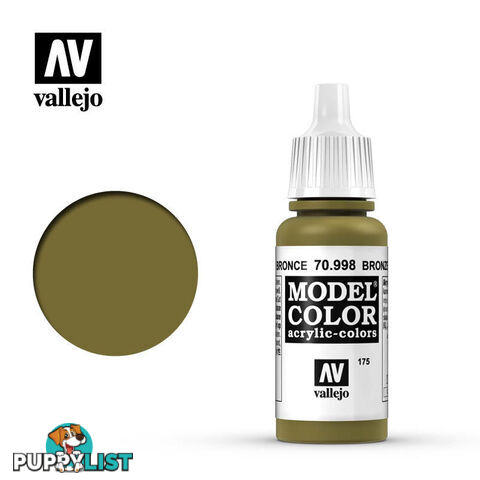 VALLEJO MODEL COLOR METALLIC BRONZE AV70998 - VALLEJO