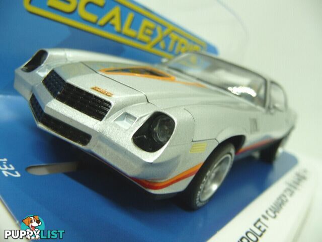 Scalextric C4227 1:32 Chevrolet Camaro Z28 Silver Slot Car also suits Carrera - SCALEXTRIC - Does not apply