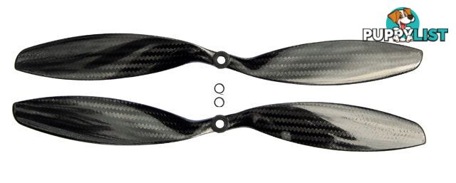 PROP 12X4.5 CW/CCW PAIR MULTI COPTER CARBON FIBRE