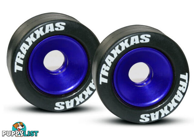 5186A (PART) TRAXXAS BLUE WHEELS - TRAXXAS PARTS