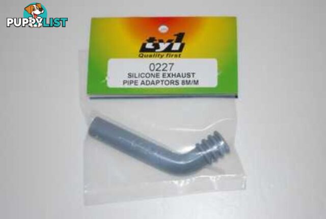 TY1 SILICONE EXHAUST DEFLECT 8MM TY227 - TY1