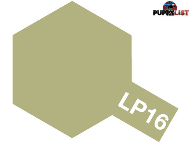 LP-16 TAMIYA LACQUER PAINT WOOD DECK TAN 10ml - TAMIYA PAINTS &amp; Accessories