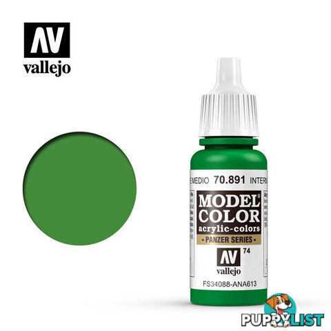 VALLEJO MODEL COLOR INTERMEDIATW GREEN AV70891 - VALLEJO