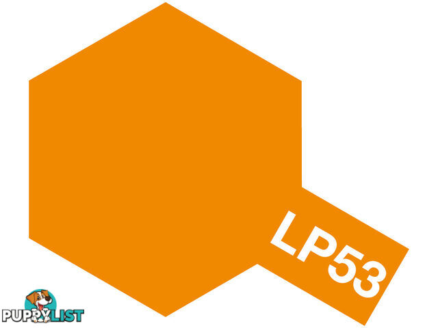 LP-53 TAMIYA LACQUER PAINT  CLEAR ORANGE 10ml - TAMIYA PAINTS &amp; Accessories