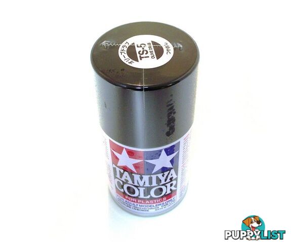 TS-5   TAMIYA ACRYLIC SPRAY PAINT  OLIVE DRAB - TAMIYA PAINTS &amp; Accessories