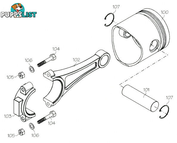 F2002 (YS ENGINE PART) VALVE COVER DZ140