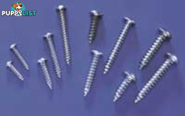 DUBRO 2X 3/8 BUTTON HEAD METAL SCREW  525 - DUBRO