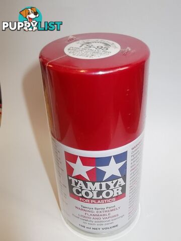 TS-95   TAMIYA ACRYLIC PAINT PURE METALLIC RED - TAMIYA PAINTS &amp; Accessories