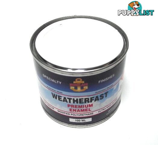 NORGLASS ULTRA HIGH GLOSS ENAMEL WEATHERFAST WHITE PREMIUM MARINE 100ML - NORGLASS