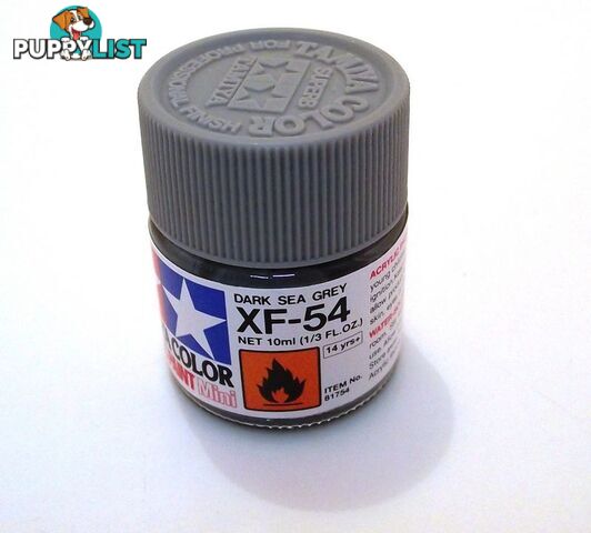 XF-54   TAMIYA ACRYLIC PAINT FLAT DARK SEA GREY - TAMIYA PAINTS &amp; Accessories