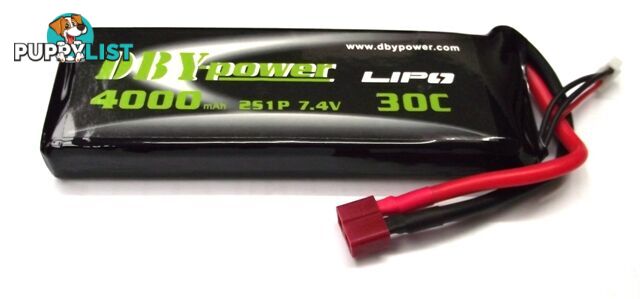 DBY 4000MAH 2S 30C LIPO