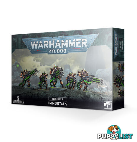 Warhammer 40&#44;000 Necrons Immortals - WARHAMMER 40K