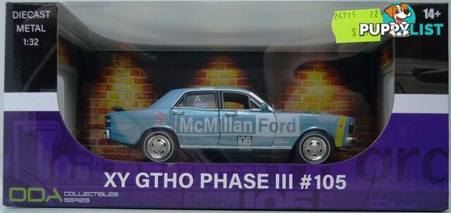 DDA Collectibles 1:32 Scale Blue XY GHTO Num-105 Racing - Does not apply