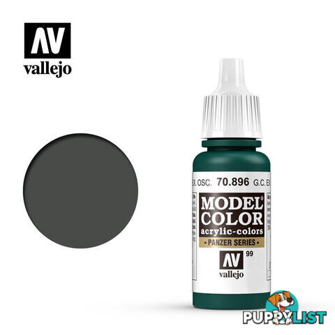 VALLEJO MODEL COLOR GER EXTRA DARK GRE AV70896 - VALLEJO