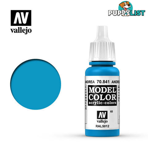 VALLEJO MODEL COLOR ANDREA BLUE 17ML AV70841 - VALLEJO