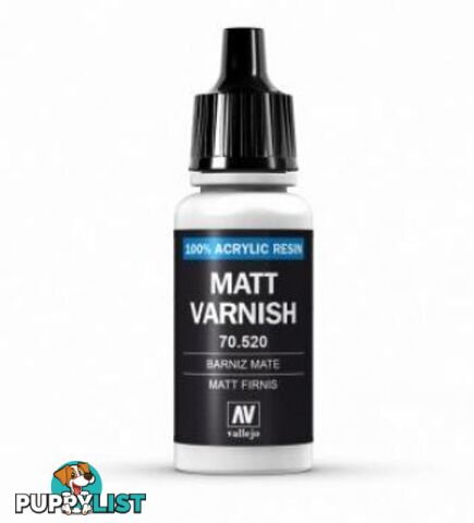 VALLEJO MODEL COLOR ACRYLIC PAINT MATT VARNISH 70520 - VALLEJO