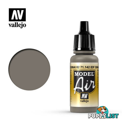 VALLEJO MODEL AIR ACRYLIC PAINT IDF SINAI GREY 71142 - VALLEJO