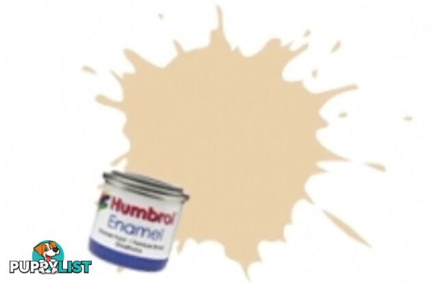 71   HUMBROL ENAMEL PAINT OAK SATIN - HUMBROL