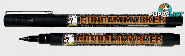 GUNDAM MARKER BRUSH TYPE BLACK GM20 - GUNDAM MARKER