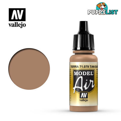 VALLEJO MODEL AIR ACRYLIC PAINT FLAT TAN 71079 - VALLEJO