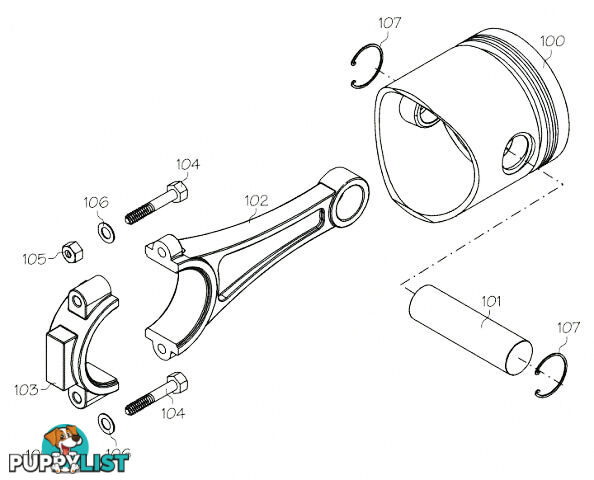 F5110 (YS ENGINE PART) HEAD BOLT SET YS53