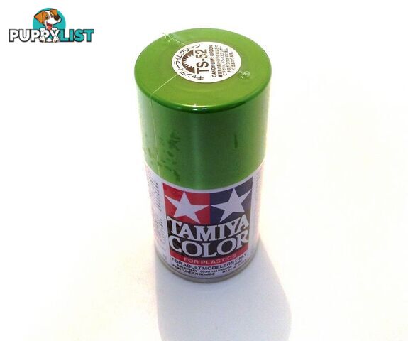 TS-52   TAMIYA ACRYLIC SPRAY PAINT  CANDY LIME GREEN - TAMIYA PAINTS &amp; Accessories