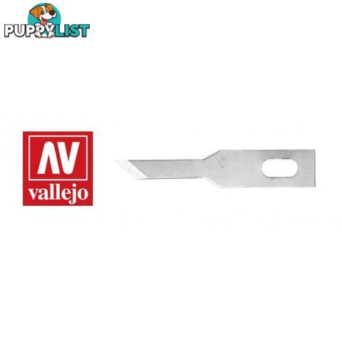 VALLEJO #68 STENCIL EDGE BLADES (5) FOR NO.1 HANDLE AVT06005 - VALLEJO