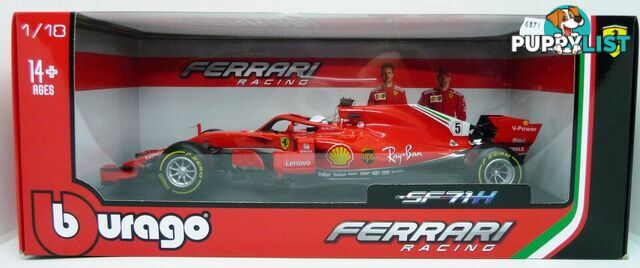 BBURAGO 16806 1/18 Ferrari SF71H 2018 Season Car - Does not apply