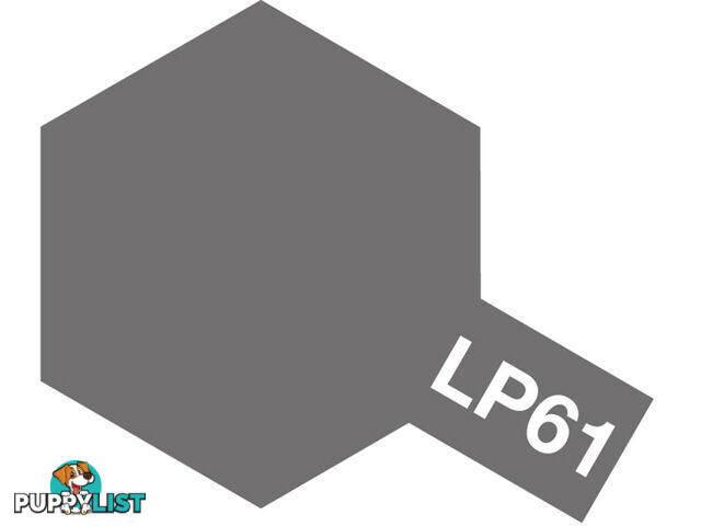 LP-61 TAMIYA LACQUER PAINT METALLIC GRAY 10ml - TAMIYA PAINTS &amp; Accessories