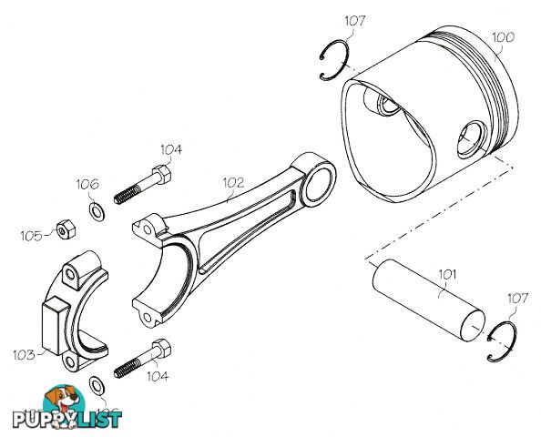 S8111 (YS ENGINE PART) CRANKSHAFT 61ST2