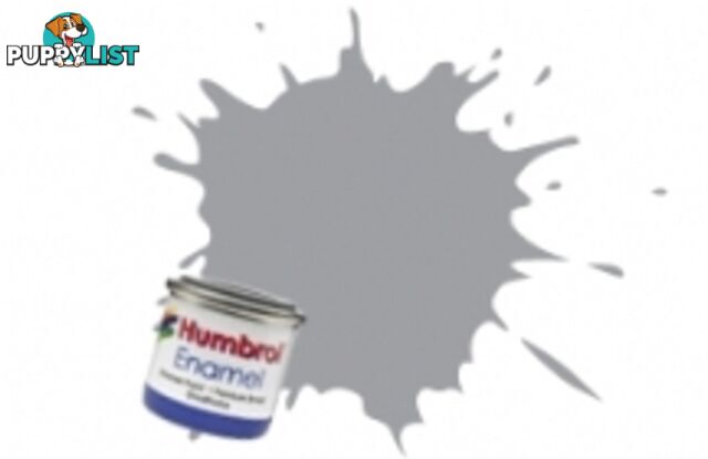 40   HUMBROL ENAMEL PAINT PALE GREY GLOSS - HUMBROL