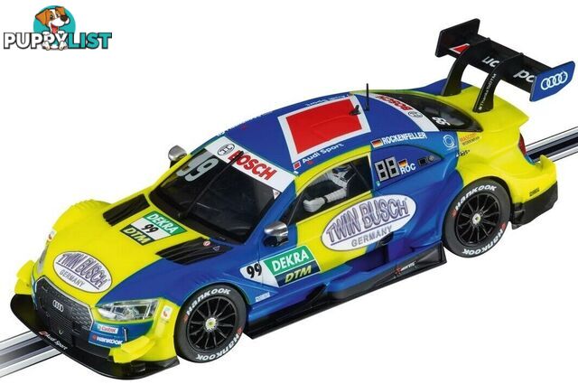 Carrera EVO 1:32 AUDI RS 5 DTM M.ROCKENFELLER NO.99 slot car also suits  scalextric - CARRERA - Does not apply