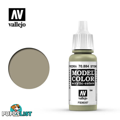 VALLEJO MODEL COLOR STONE GREY 17ML AV70884 - VALLEJO