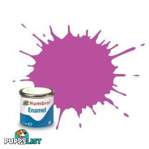 58   HUMBROL ENAMEL PAINT MAGENTA MATT - HUMBROL