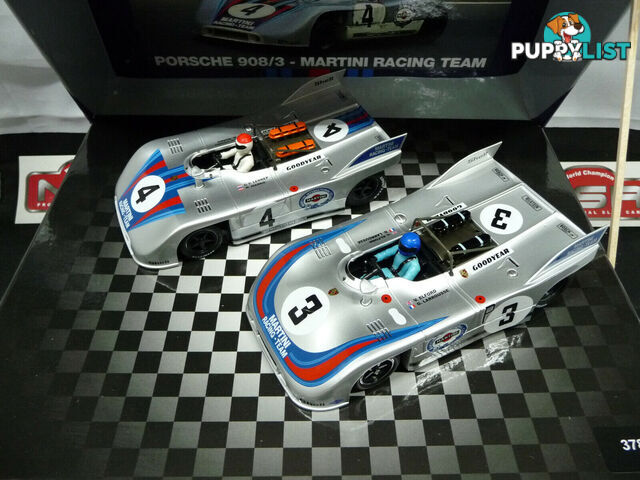 NSR 1:32 SET10 Porsche 908/3 1000km Nurburgring 71 Martini slot car also suits  Scalex/Carrera - NSR - Does not apply