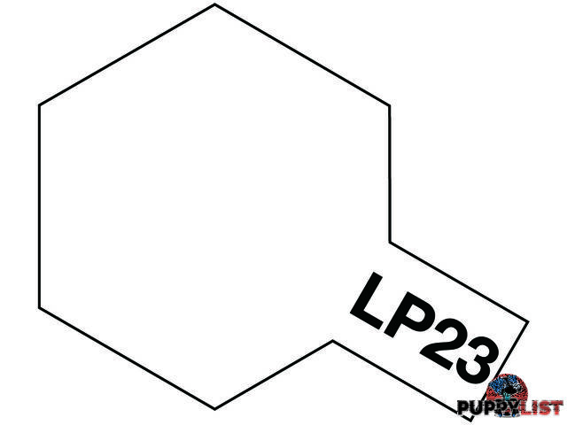 LP-23 TAMIYA LACQUER PAINT FLAT CLEAR 10ml - TAMIYA PAINTS &amp; Accessories