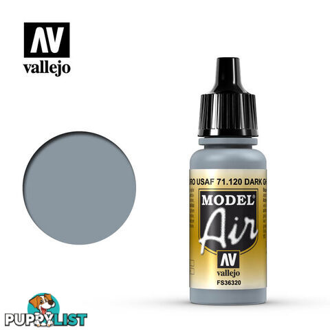 VALLEJO MODEL AIR ACRYLIC PAINT USAF MED GREY 71120 - VALLEJO