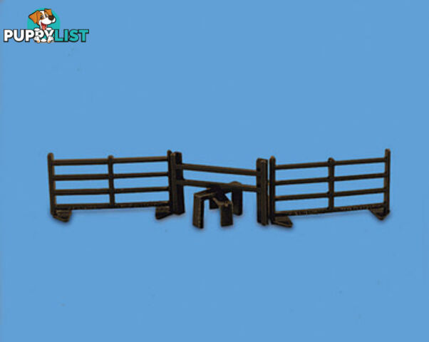 MODEL SCENE 5024 OO STILE WITH TWO FENCES HO - MODEL SCENE