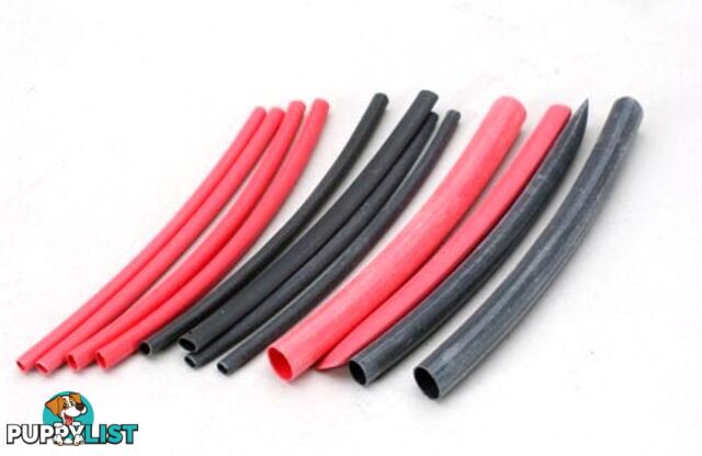 HEAT SHRINK TUBING 10MM X 1M RED