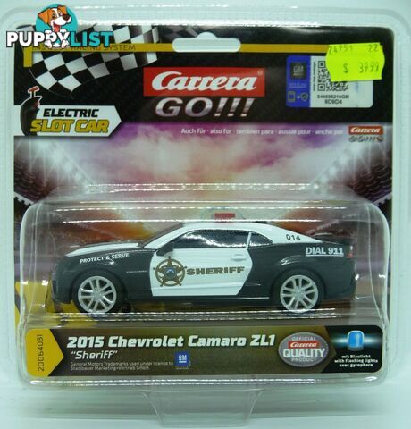 CARRERA GO 2015 Chevrolet Camaro ZL1 Sheriff - CARRERA - Does not apply