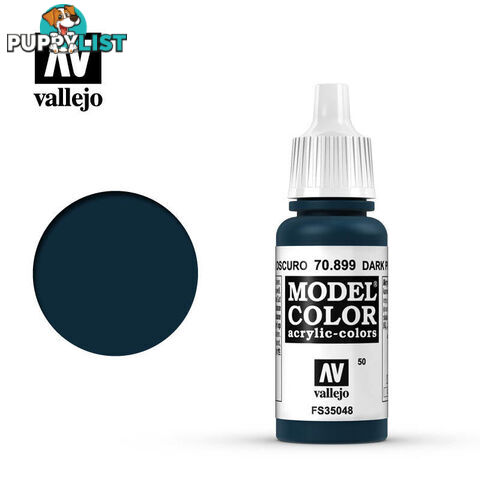 VALLEJO MODEL COLOR DARK PRUSSIAN BLUE AV70899 - VALLEJO