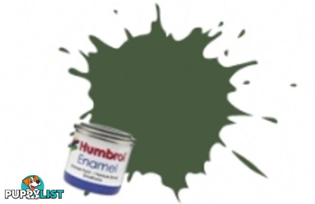 159   HUMBROL ENAMEL PAINT KHAKI DRAM MATT - HUMBROL