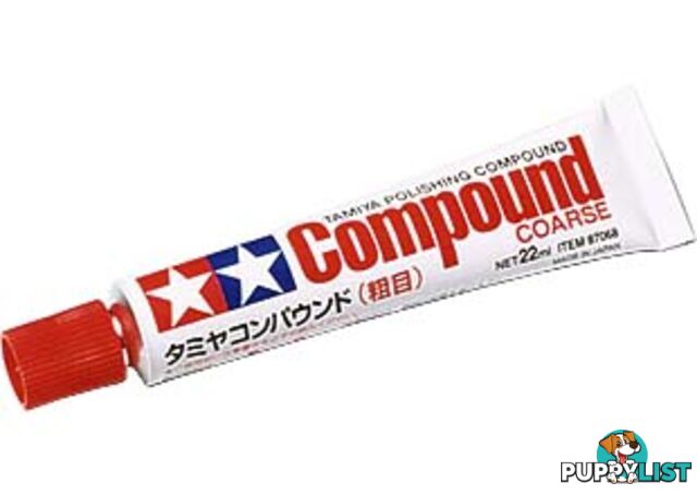 TAMIYA POLISHING COMPOUND COARSE 87068 - Tamiya Craft Tools