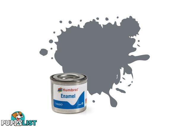 163   HUMBROL ENAMEL PAINT DARK GREEN SATIN - HUMBROL