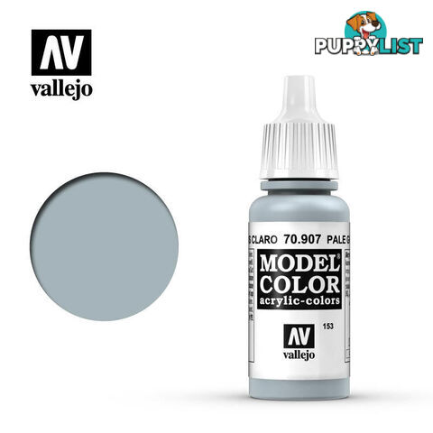 VALLEJO MODEL COLOR PALE GREYBLUE 17ML AV70907 - VALLEJO